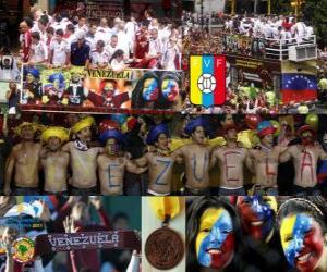 пазл Венесуэла, 4-й классифицированы Копа Америка 2011